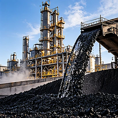 Other petroleum derivatives — Illustrative energy industry imagery