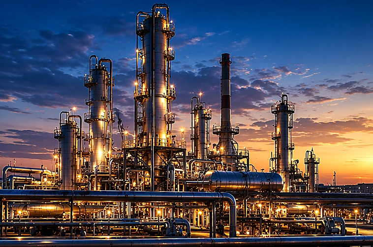 Gasoline & naphtha — Illustrative energy industry imagery